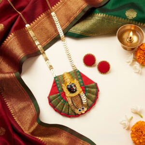 Traditional Mahalakshmi Pendant Necklace