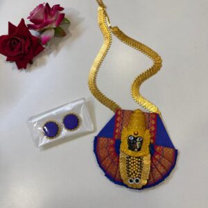 mahalaxmi haar blue