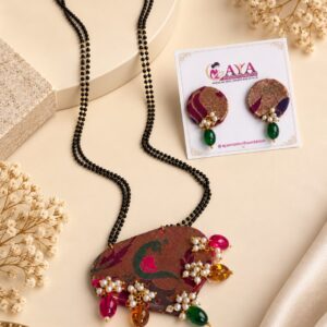 paithani mangalsutra