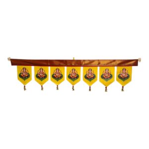 Festive Toran – Traditional Ganpati Khan Toran-Yellow