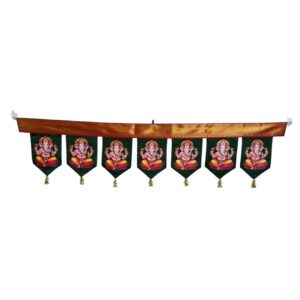 Festive Toran – Traditional Ganpati Khan Toran-Green